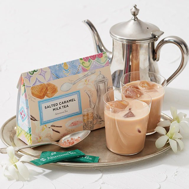 Afternoon Tea 紅茶に岩塩と砂糖 牛乳を入れて氷の入ったグラスに注ぐだけで甘みとコクがプラスされた美味しいアイスミルクティーが作れる便利なセットです ちょっとした手土産にもおすすめ T Co X5xjo3ef Afternoon Tea 紅茶に岩塩と砂糖 牛乳を入れて氷の入ったグラスに注ぐだけで甘みとコクがプラスされた美味しいアイスミルクティーが作れる便利なセットです ちょっとした手土産にもおすすめ T Co X5xjo3ef