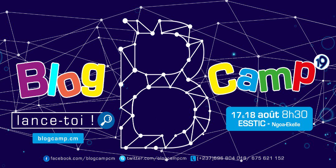 lucienbodo's tweet image. Bonjour chez Camerounais.
Le #BlogCamp c'est aujourd'hui à l'Esstic dès 09h00. Venez comme vous êtes ✊🏾😊