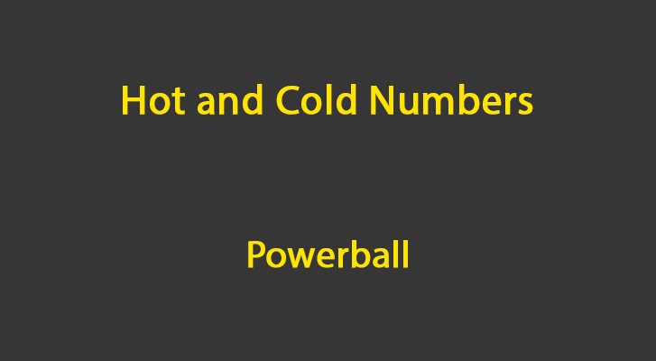 #Powerball Hot and Cold Numbers: Tuesday, 20 August 2019

https://t.co/clzszYcR9Q https://t.co/AmMNw6ECTe