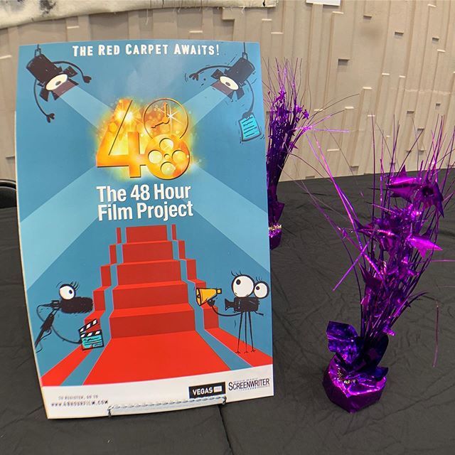 jenvargas's tweet photo. For the first time since @48HourFilmProj came to Orlando, I’m not on a team. It feels very, VERY weird. Instead, Jay &amp; I get to see the other side of @Orlando48HFP... #48Orlando #48HFP https://t.co/4qcCv1PVtB https://t.co/PqSc5lNHSn