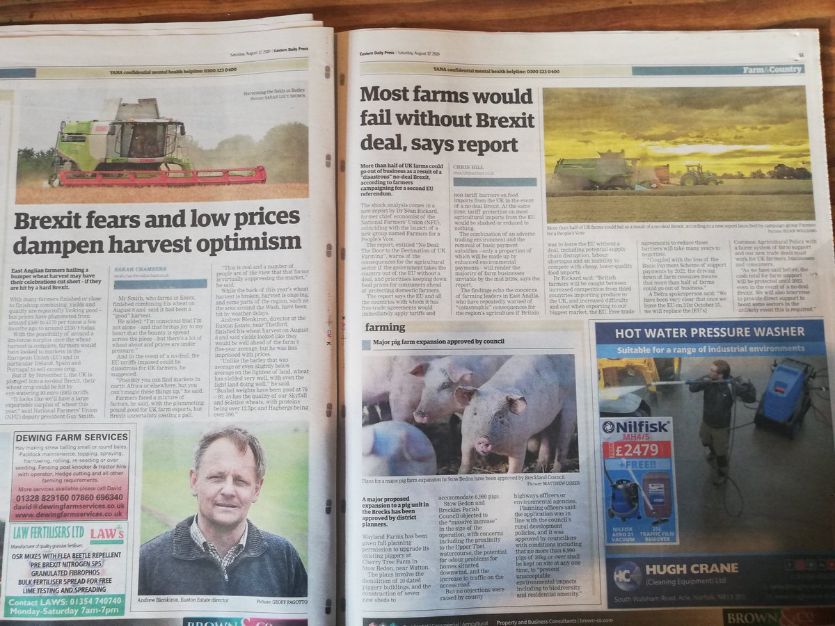 We've got to wake up and smell the coffee. Well done <a href="/ChrisHill75/">Chris Hill</a> in today's EDP 😬 <a href="/NFUSugar/">NFU Sugar</a> @NFUEastAnglia <a href="/NFUtweets/">National Farmers' Union</a>