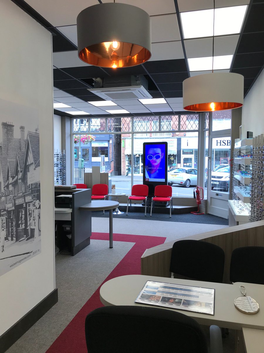 Weareimageworks's tweet image. Newly completed Surrey Refit.
The Opticians - Oxted.
On Budget. On time.
#weareimageworks #refits #opticians refits