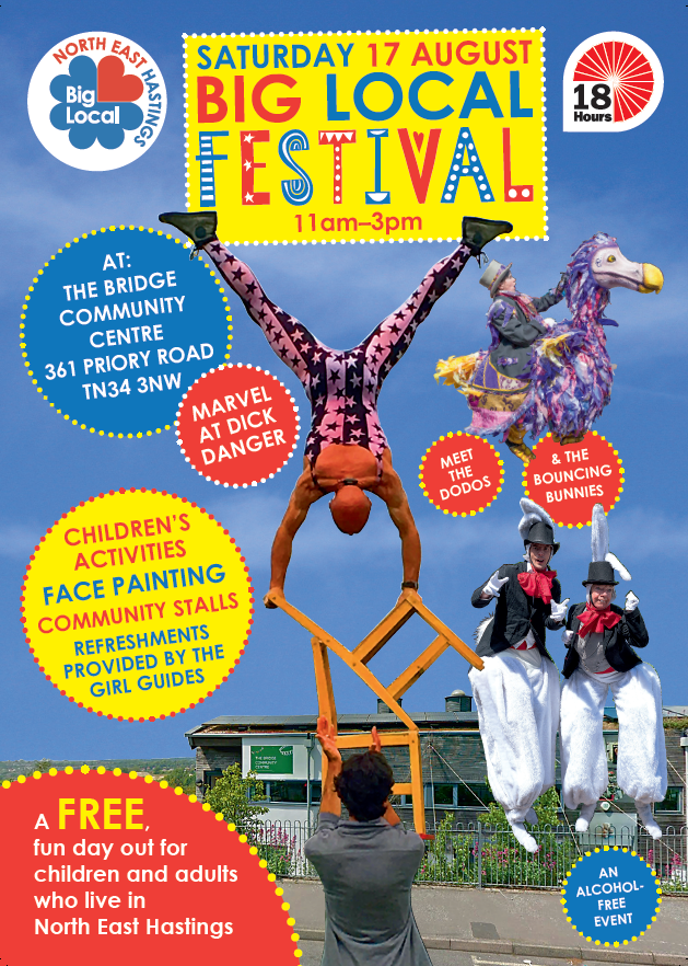 Free family festival today at The Bridge on Priory Road! 
11am-3pm. Come along 😀🤩🥳