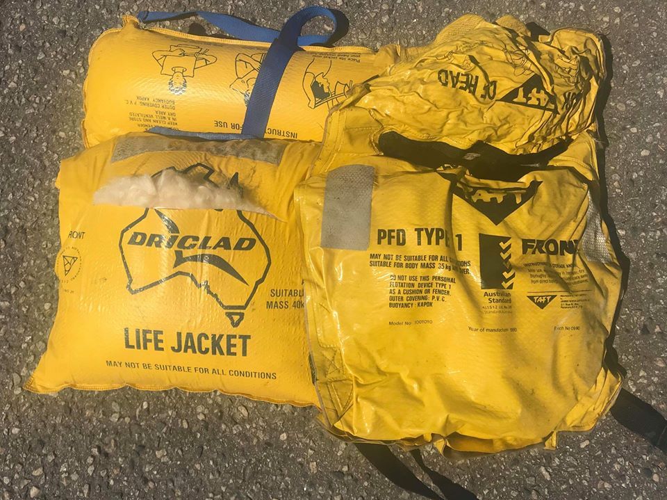 LifeSavingWA's tweet photo. Got some lifejackets like this on your boat? Then join us tomorrow for our latest Old4New lifejacket upgraded event with Marine Safety WA. We'll be at the Leeuwin Boat Ramp between 9 and 10am. We look forward to seeing you there! https://t.co/CNaD9KFvbx #old4new #lifejackets https://t.co/OF0ywTi9MQ