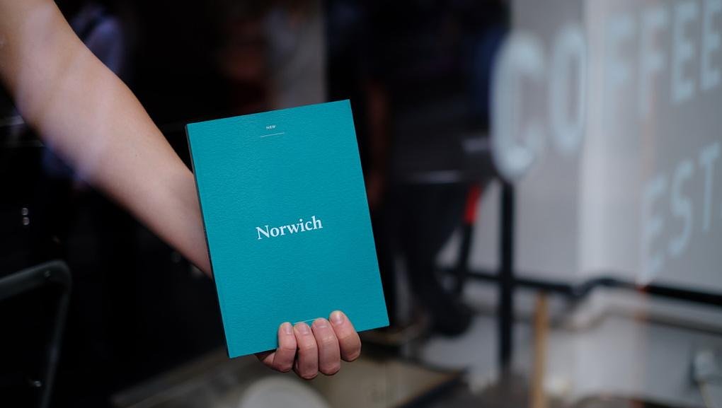 Shhhh! The fabulous new Shhhh guide to the finest independent establishments Norwich has to offer, is now available in store. Come and read your copy over a flat white or two! ☕🙌 <a href="/shhhhcollective/">SHHHH</a>
#strangerscoffee  Photo: SHHHH