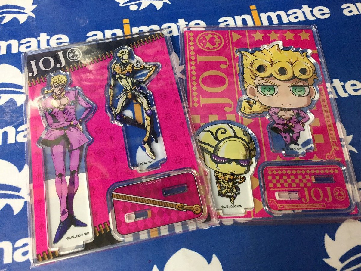 グッズ入荷情報】「ジョジョの奇妙な冒険 黄金の風」アクリル 