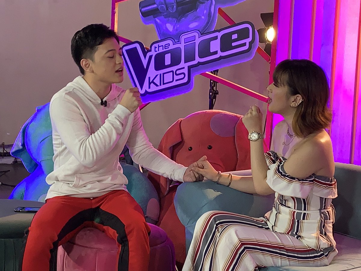 _TheVoiceKidsPH's tweet photo. JereBela moments here in Voice Kids DigiTV! 

#VoiceKidsDreams https://t.co/chD86G2mBV