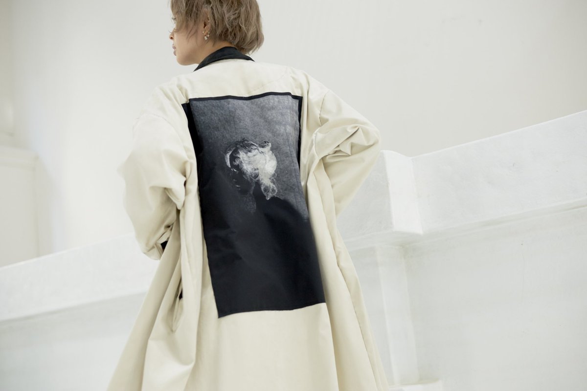 some0658's tweet photo. 4th collection【 表裏のエラッタ 】

「 Nia suede rider's coat / Beige」

model :: 最上もが(@mogatanpe)

https://t.co/AjrrEkuZP8 https://t.co/ZUMU1EGGGC