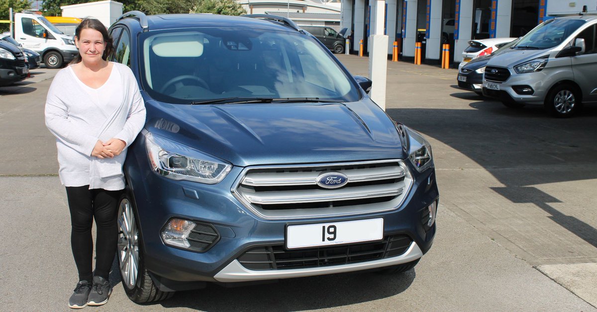 TCHarrisonFord's tweet photo. It's been another great week for handovers! Here we have Ruth collecting her new Titanium X!
#NewCar #HandoverTime #TitaniumX https://t.co/00mlmkD83c