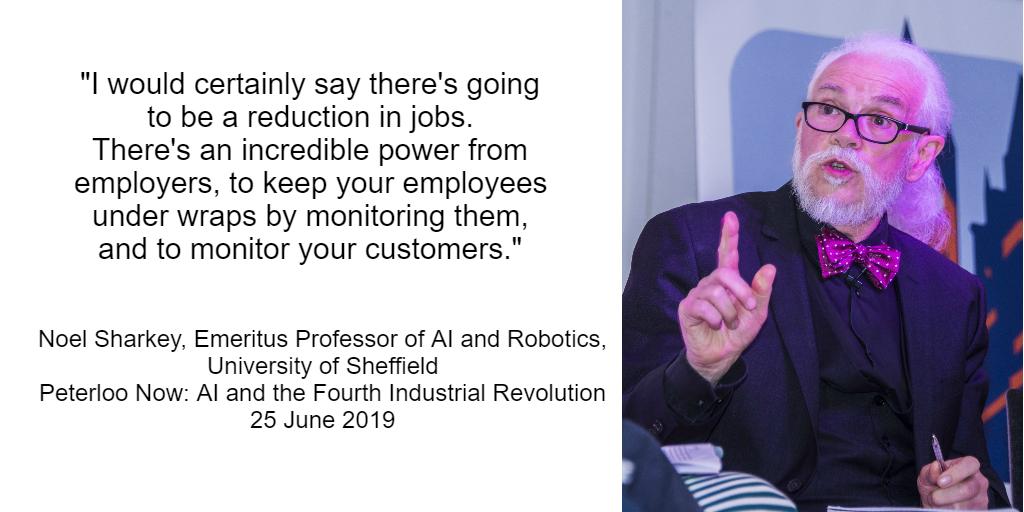 UoMSALC's tweet photo. How will AI and robotics change the nature of work? We asked @kategobell @NoelSharkey @ollybuston @WorkEqualities. Listen to the podcast here:
https://t.co/nQjL4Md6fa
@mcrhistfest @guardianlive #Peterloo1819 #Peterloo2019 #CreativeManchester https://t.co/WiJHcsXkyc