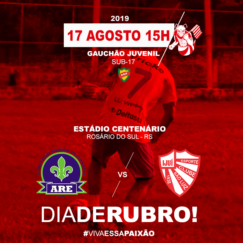 saoluizdeijui's tweet photo. #BaseRubra! Hoje a gurizada encara a Associação Rosário, em Rosário do Sul. 💪🇦🇹
A partida é válida pela segunda rodada do returno da 2ª fase do Gauchão Juvenil.
#VamoRubro #VivaEssaPaixão https://t.co/vyFvFPYL2a