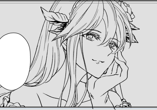 それなりに綺麗に描けた気がしないでもないロゼッタ 