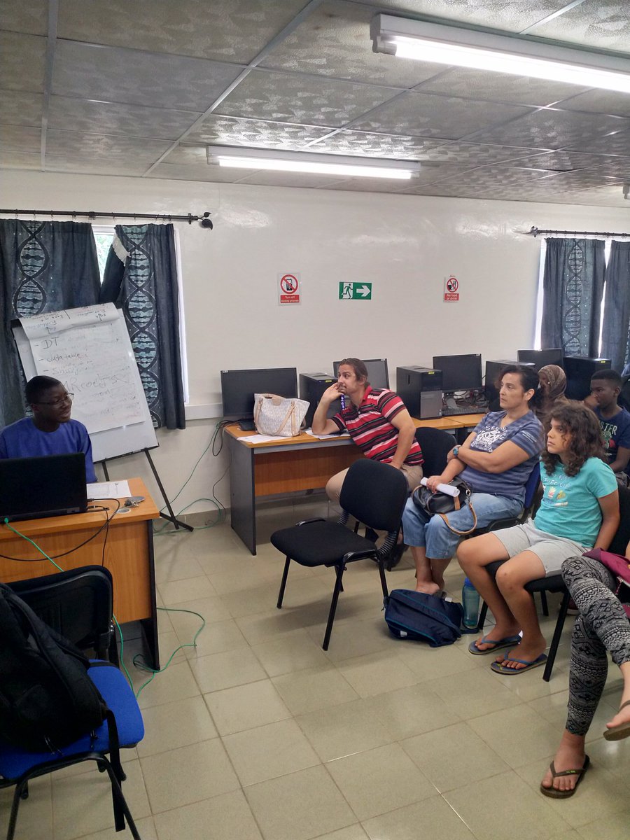 GmRobotics's tweet photo. #HappeningNow...We are excited to hold the orientation for the robotics summer program at the @mrcunitgambia https://t.co/9fo3HmwZyI