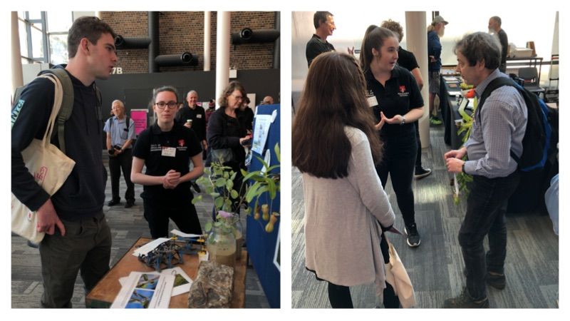 BioCapCorp's tweet photo. #BioCapCorp alumni using their communication skills and sharing science with the public at the @MQSciEng and @MQBiology activity zone as part of @Macquarie_Uni #OpenDay2019 https://t.co/hhht3IdRt0