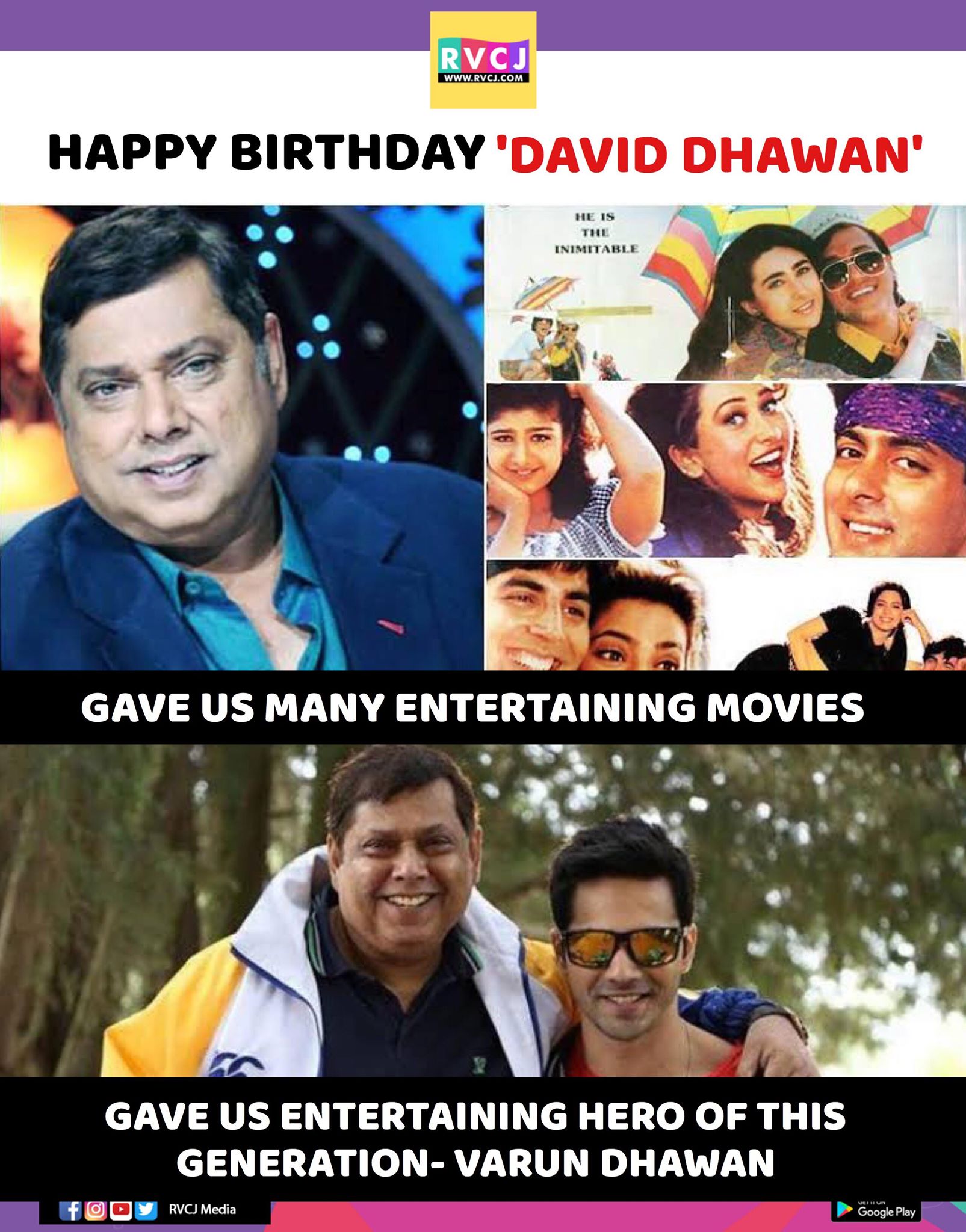 Happy Birthday David Dhawan! 