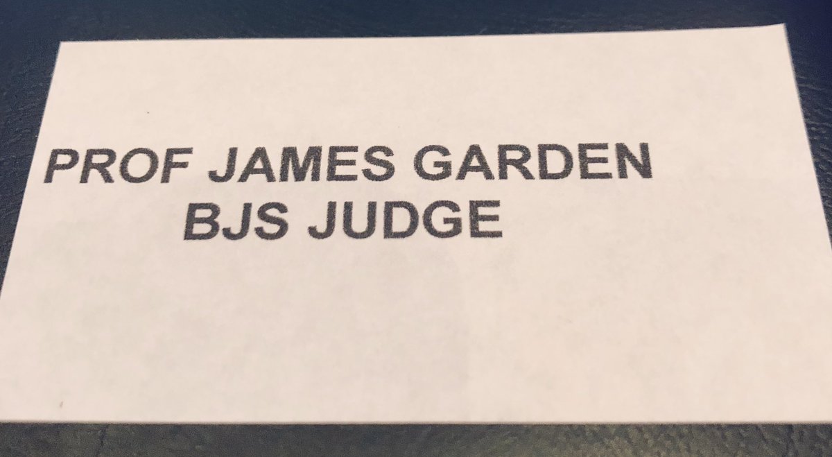 Prof James Garden tweet media