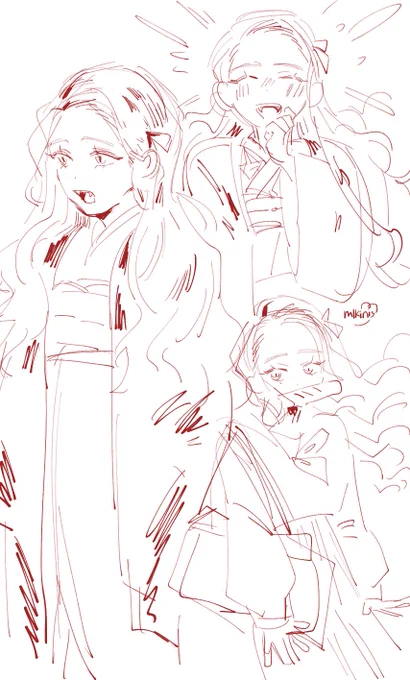 recovers from drawing merch nonstop with her... ? 