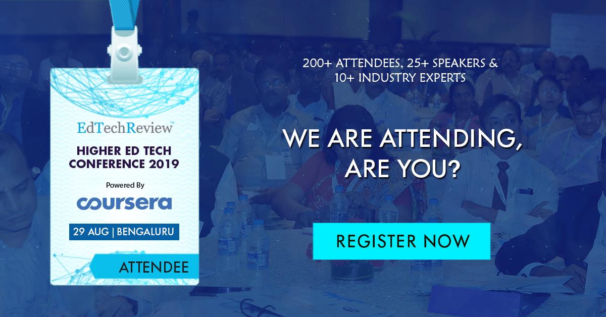etr_in's tweet photo. With limited seats & time running out, book your pass for HETC 2019 – Bengaluru edition on 29th AUG. Meet 200+ institution heads leader, 10+ edtech industry experts to learn & discuss the latest trends of tech impacting highered. Register https://t.co/TFAWL9ORD8 #hetc19 #etr19 https://t.co/EdrfXQHpcN