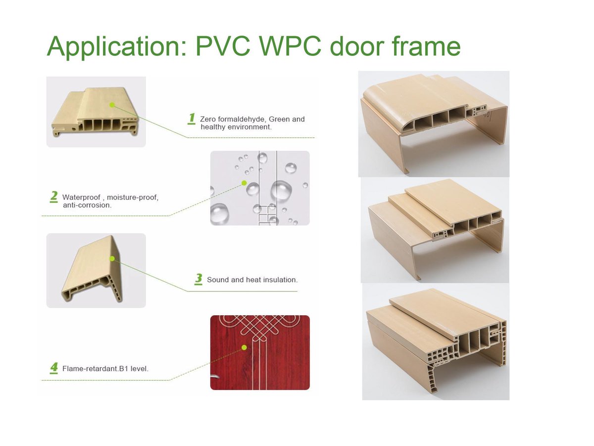 tongsanmachine's tweet image. PVC WPC profile extrusion line uses PVC and wood powder as raw material to make door profiles, window profiles, wall panel... #wpcProfileExtrusionLine #pvcProfileExtrusionLine #wpcMachine #pvcWoodMachine #woodPlasticMachine