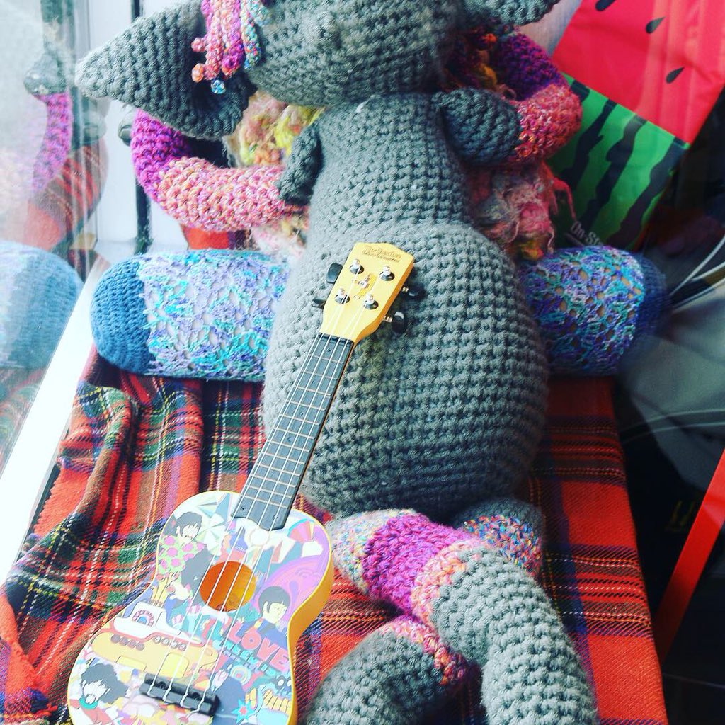 GoCreateTaunton's tweet photo. @SomersetCountyS really looking forward to supporting this fantastic event in #Taunton with a display of this year’s #yarnbombing from @LiveTaunton #Yarnbomb 👍🏻 🧶 #Knitting #crochet #joinus #knittinggroups #Somerset #ArtsFestival #SomersetCountyShow #PositiveTaunton https://t.co/lnFyfS0SVK
