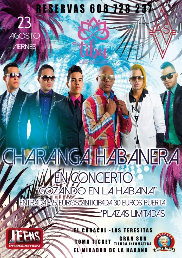 Charanga habanera en Tenerife

Función única 23/08/2019 a las 23:59

Sala Tibu

Centro Comercial Las Américas, Arona, Santa Cruz de Tenerife

tomaticket.es/entradas-chara…