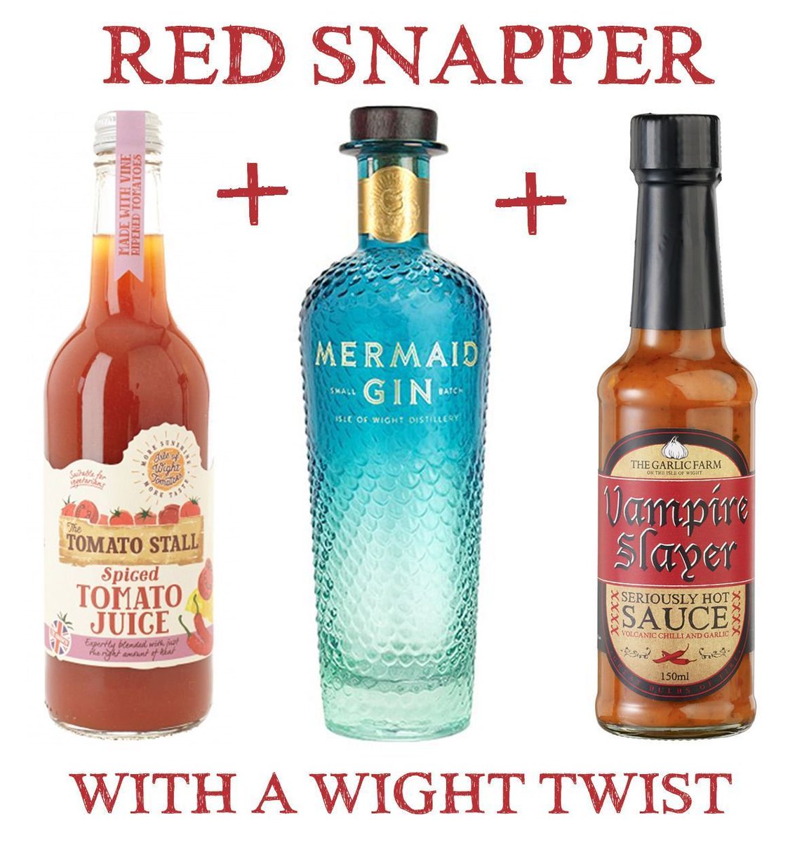 iowdistillery's tweet photo. Red Snappers with a Wight twist are making their debut at @iowgarlicfestival alongside The Ultimate Bloody Mary (yummy)! 

Mermaid Gin pairs beautifully with Vampire Slayer - a bold chilli &amp; garlic concoction - &amp; @iowtomatoes juice, for a delicious devilish pick-me-up! 🍅 🧜‍♀️ https://t.co/sJUjXJ4yYa