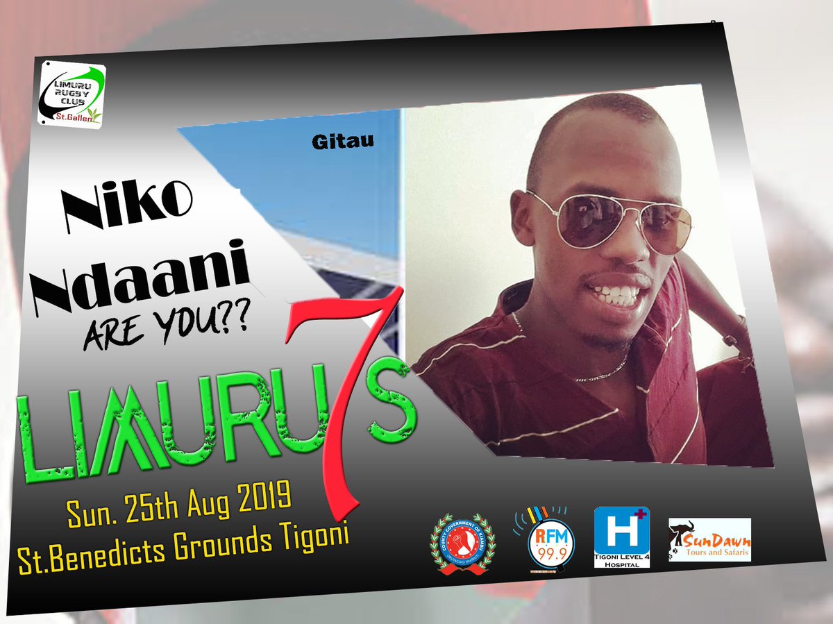 LimuruR's tweet image. #limuru7s

#NikoNdaani