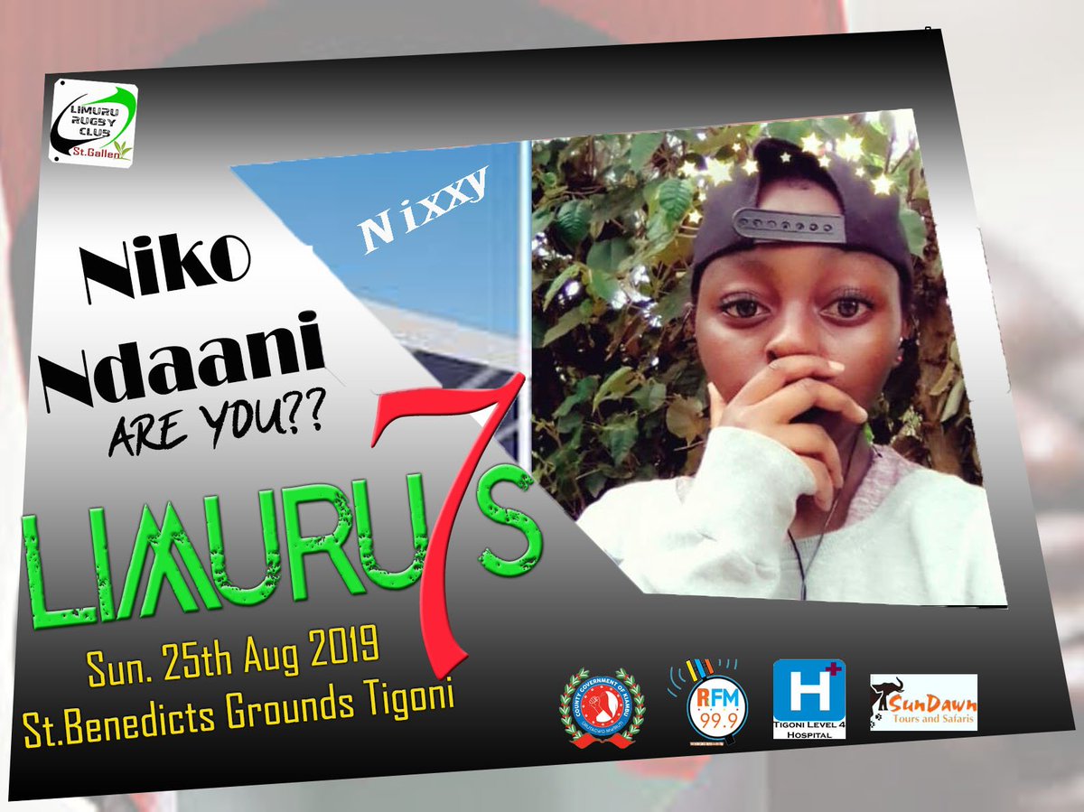 LimuruR's tweet image. #limuru7s

#NikoNdaani