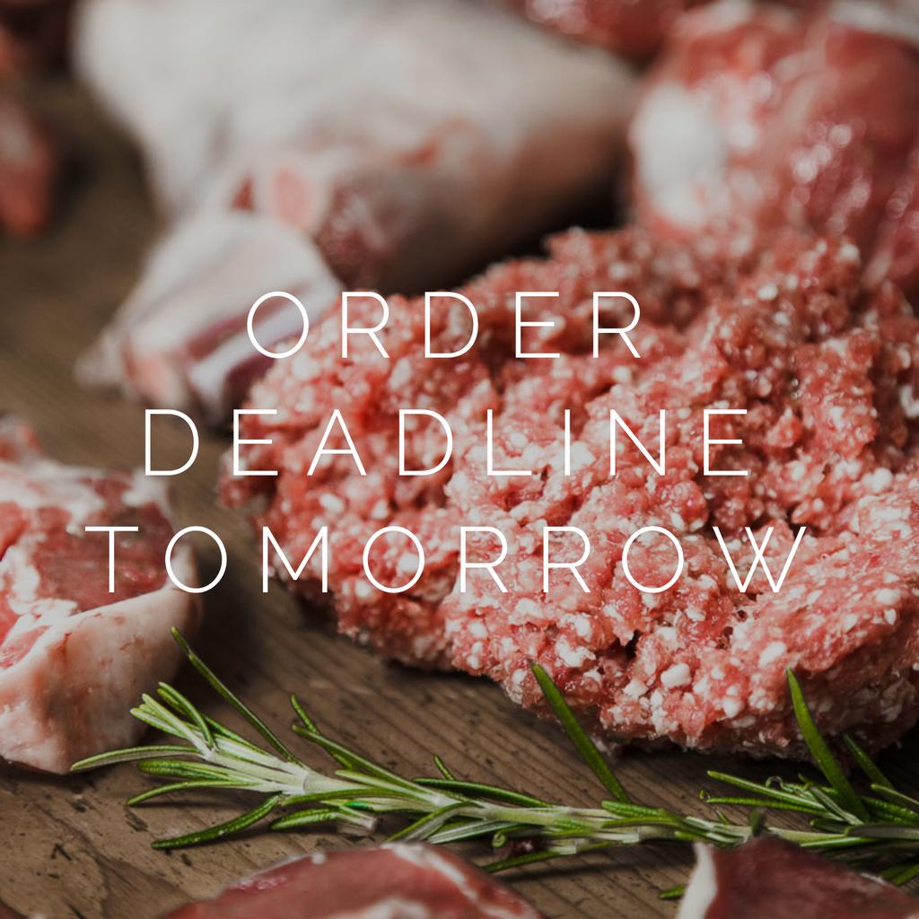 baddinsgill's tweet photo. ORDER DEADLINE TOMORROW
Last chance to get an order in before our deadline tomorrow. How's your freezer looking? Got a dinner party coming up? Need to impress a date? Get ordering now!
https://t.co/m3RsKrYFRS https://t.co/N5gq6JCkRs