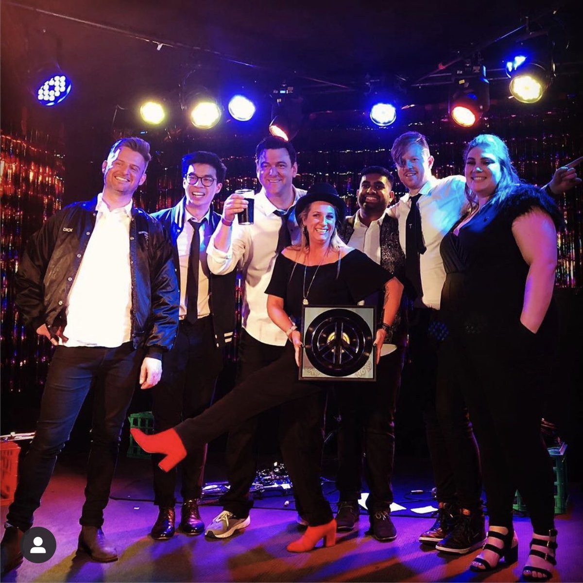 nxdnz's tweet photo. @DarylAntony @PaperCutDev @thecurtin Winner winner chicken dinner. @REA_Group takes the 2019 Battle of the Agile Bands with a Queen-inspired centrepiece number, and @99designs inspired outfits #botab https://t.co/xofzIr7M56