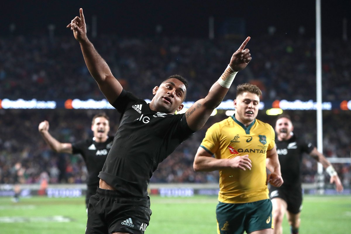 AllBlacks's tweet photo. 🔥 First Test try feels. 

#NZLvAUS #BACKBLACK https://t.co/SvaNQRvhuf