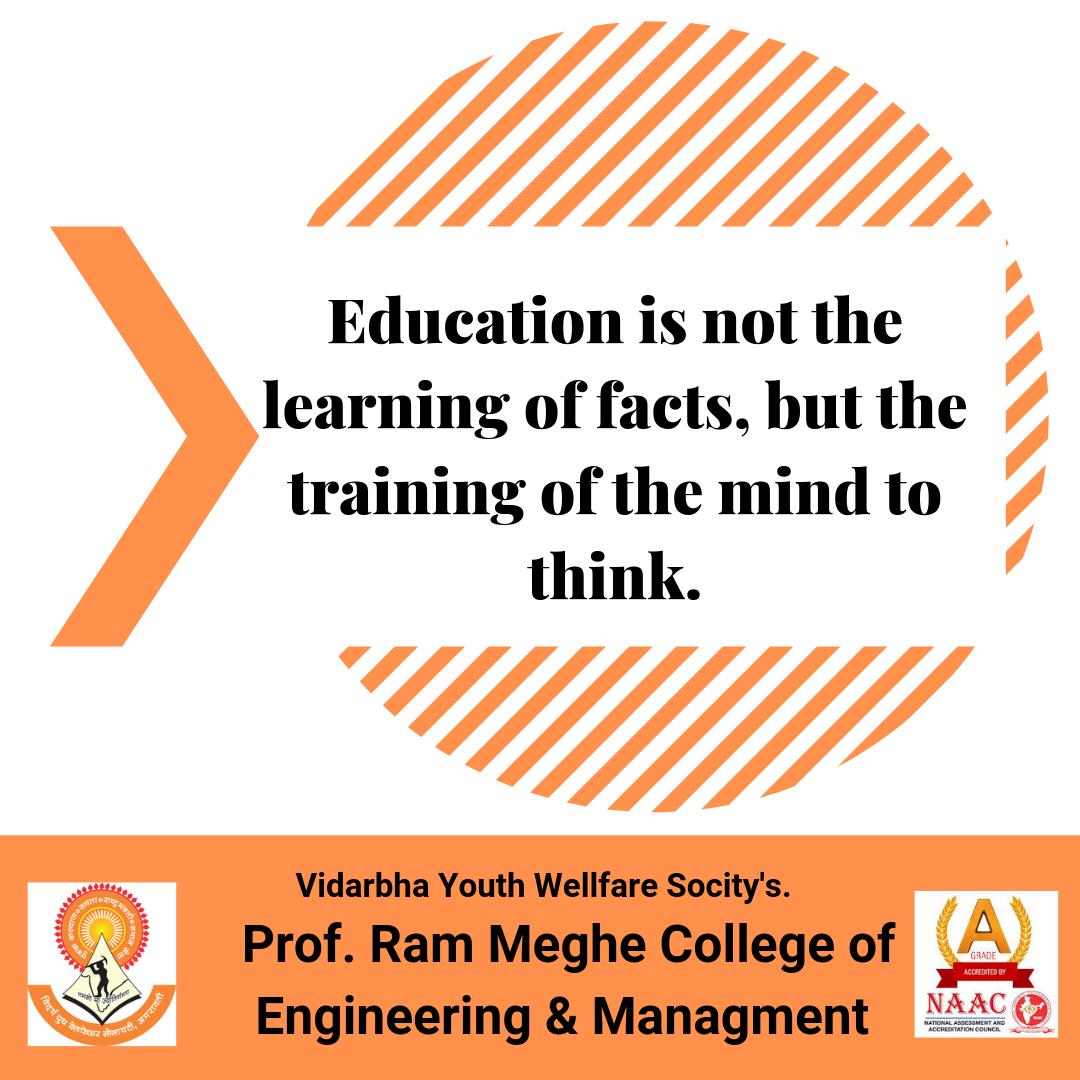 Prof Ram Meghe College of Engineering & Management tweet media