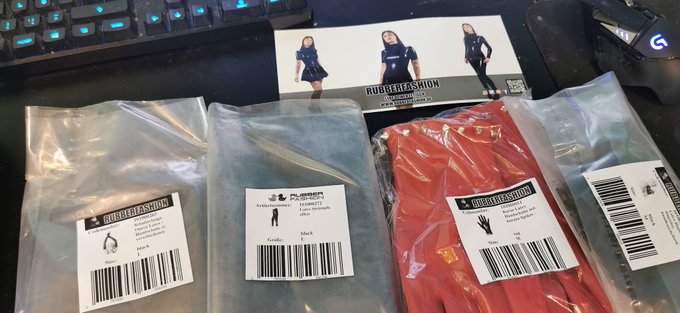 Got some fantastic new #latex thanks to @rubberfashion Keep an eye on my YouTube channel for some shiny<a href="/tag/latex"class="tags">#latex</a><a class="tags" target="_blank" title="On Twitter" href="/?out=eyJ0eXAiOiJKV1QiLCJhbGciOiJIUzUxMiJ9.eyJpYXQiOjE3MjUwNTIyNTUsImlzcyI6InR3cG9ybnN0YXJzLmNvbSIsIm5iZiI6MTcyNTA1MjI1NSwiZXhwIjoxNzU2NTg4MjU1LCJyZWRpcmVjdF91cmwiOiJodHRwczovL3R3aXR0ZXIuY29tL3J1YmJlcmZhc2hpb24ifQ.7P6OYXp8e2qFXNHTr5wRV0Q79IjhukLQKPMtiSA0dKchxRVz8RoTeeYmyNbIygK-HrehIi6DYire47bN1VH4cw">@rubberfashion</a>