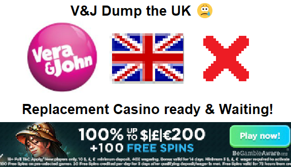 onlineslots74's tweet photo. We received shock news that one of our favourite casinos is leaving the UK market at the end of August.
And you thought BREXIT was bad! 😆
But don't worry, we have lined up a new replacement for you - so just pop over to https://t.co/mdTgLzIheD https://t.co/9AOGppJGMw