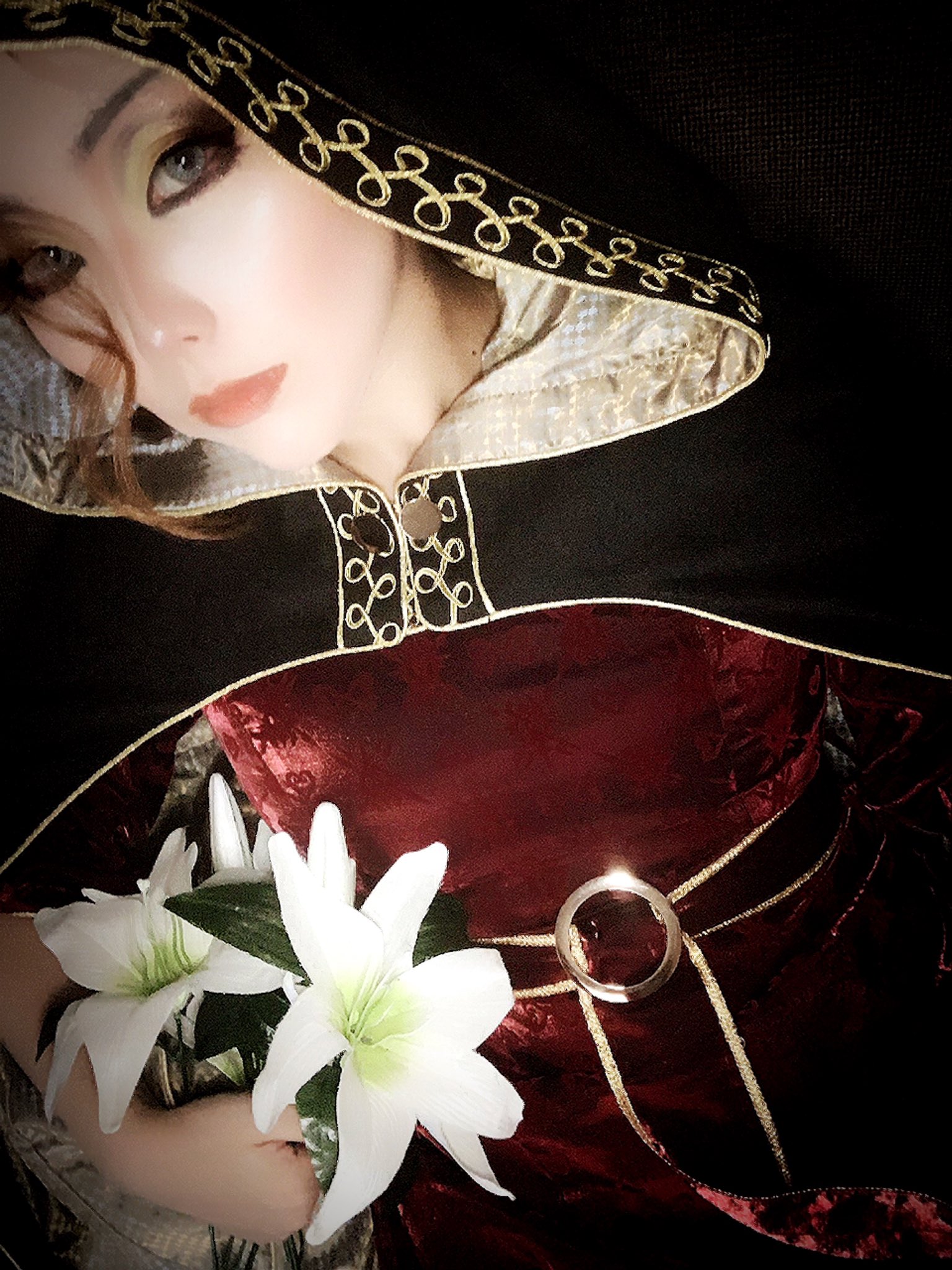 ラプンツェル ゴーテル コスチューム ウィッグ セット