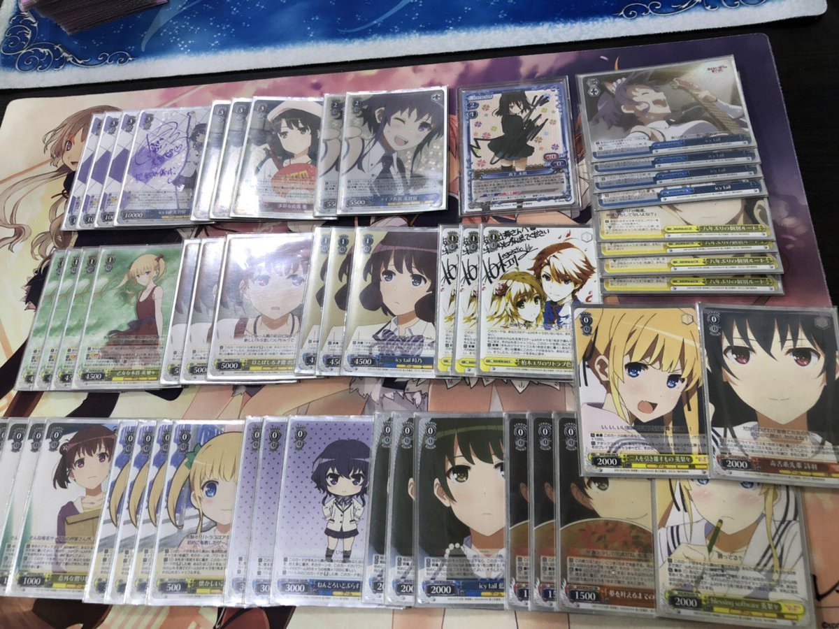 冴えカノ グッドスタッフ 優勝デッキレシピ よく使われるカードまとめ 冴えない彼女の育て方 ばいしば ヴァイスシュヴァルツまとめ