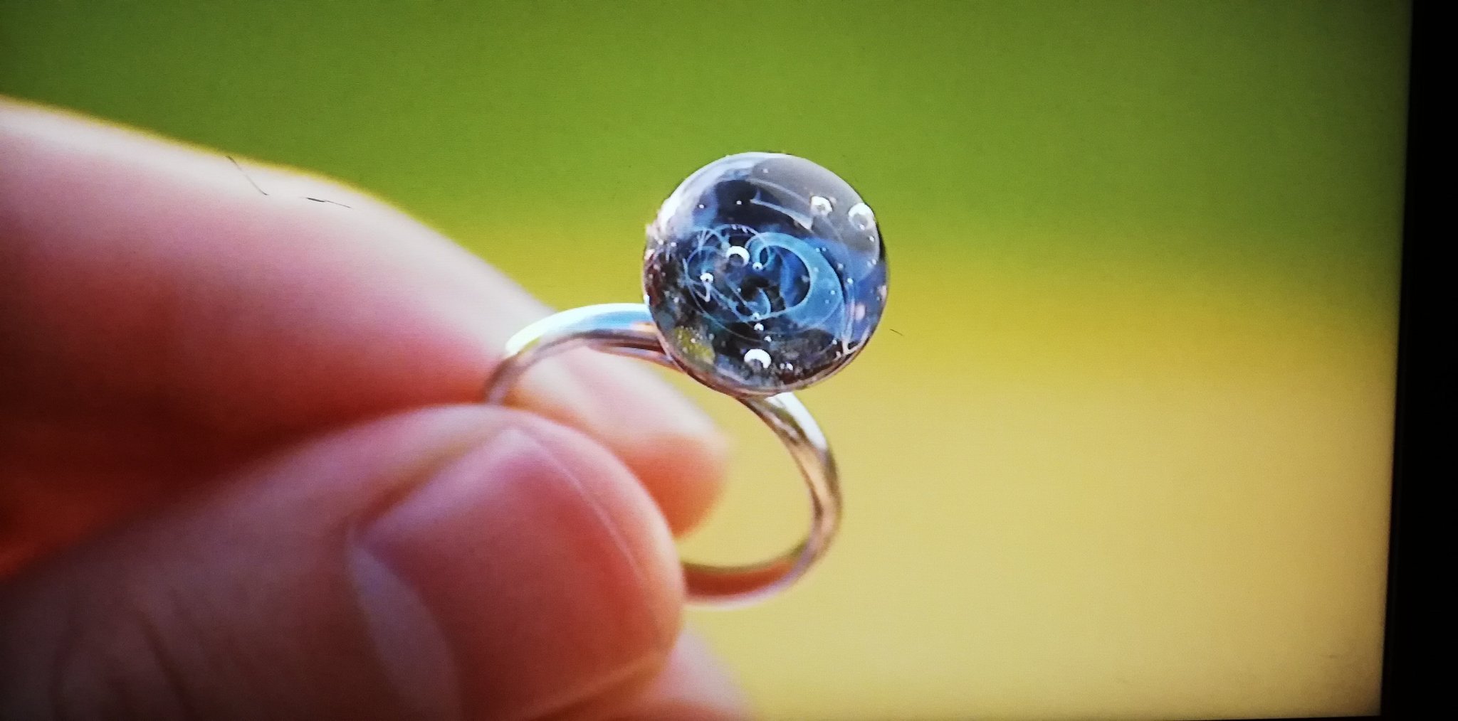 スノーブルー 宮沢賢治記念館 宮沢賢治 指輪 偽装不倫 杏 - リング(指輪)