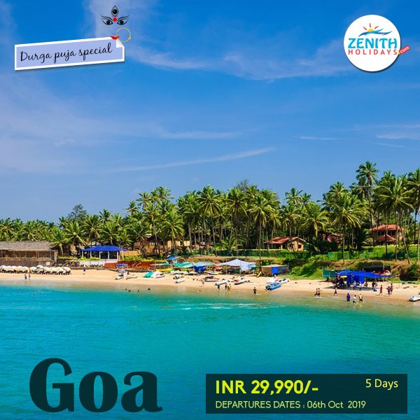 zenitholidays's tweet image. Enjoy the endless beaches, delicious seafood, Portuguese culture, thrilling activities, baroque architecture, and whitewashed cathedrals only in Goa.

Offering 4 Nights holiday in Goa starts @ INR 29990/-.
For more details: zenithholidays.com/funfrolic-goa

#Goa #VacationInGoa #GoaCalling