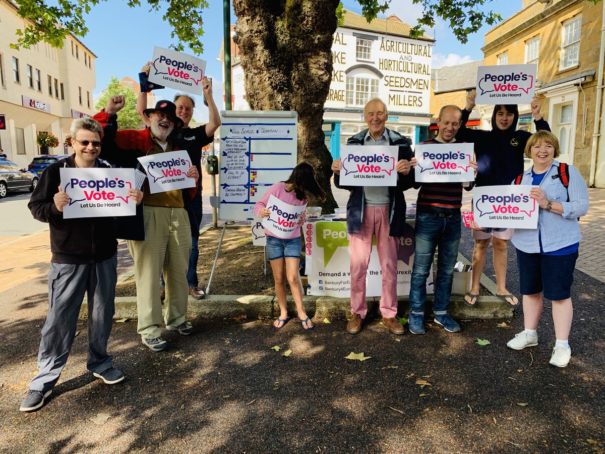 Great to join the #Banbury group today. MPs across #Oxfordshire can stop no deal! #PeoplesVote #letusbeheard  <a href="/Banbury4Europe/">Banbury4Europe #FBPE</a> <a href="/OB_Bicester/">People’s Vote Bicester #PeoplesVote #FBPE</a> @JHowellUK <a href="/edvaizey/">Lord Ed Vaizey</a>