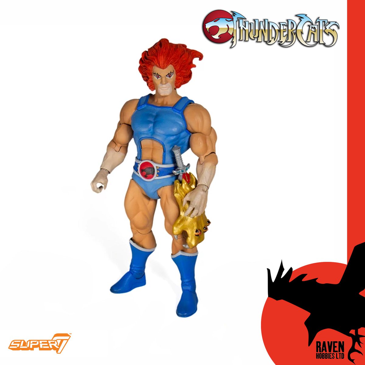 RavenHobbies's tweet photo. @super7store has produced some amazing #Thundercats action figures. 
For prices, sizes &amp; due dates please contact us by email shaun.casson@ravenhobbies.com or visit us in store at @TrinityMarket1 in #Hull. Pre-Order now with no Payment required until the product arrives in stock. https://t.co/bJaGWoJiJF