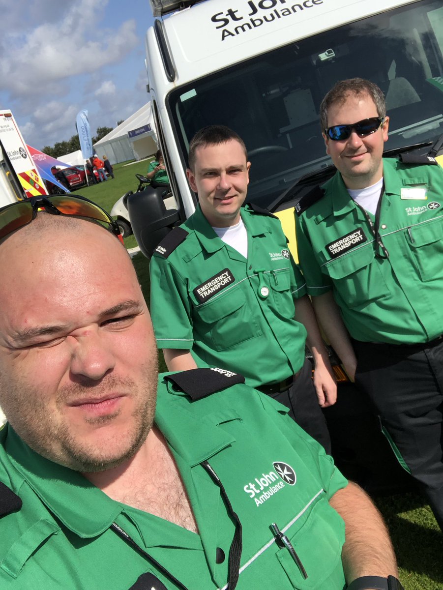 Out today on southport flower show crewing with 2 of out ECT and the weather is good for day 2 <a href="/SJA_CMAmbUnit/">SJA Cheshire & Mersyside District Ambulance Unit</a> @DannyMeadows5 <a href="/SJASouthport/">St John Ambulance, Southport Adult and Cadet Units</a> <a href="/sjamerseyside/">St John Ambulance Merseyside</a> @sja_CMevents