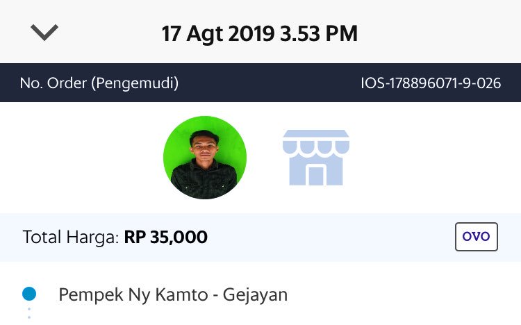 cha_anggraeni's tweet photo. @GrabID saya order makanan dgn ovo, makanan belum saya terima, driver sudah klik selesai orderan! Saya minta saldo ovo saya di balikin! https://t.co/yejWeikLyq