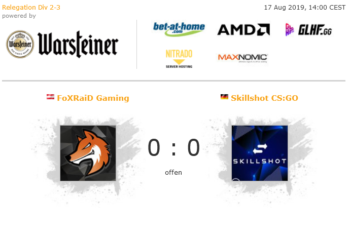 BANDIT3Ncsgo's tweet photo. Die Relegation der @99DAMAGEde Liga geht bald für uns los! Heute zeigt es sich, ob die 3 Monate Bootcamp sich gelohnt haben oder ob wir nicht doch 15 Coaches benötigen #OneShot

🆚 @FoXRaiDGaming 
📅 17.08 - 14 Uhr

📺https://t.co/TCTZ1DMzuq https://t.co/LI9ZButq2D