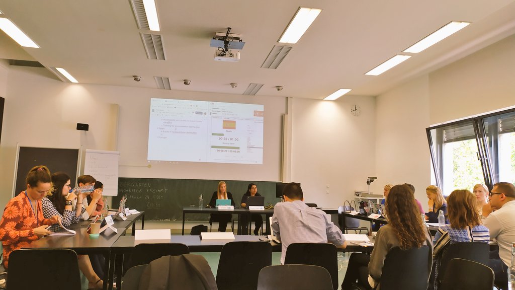 AveP6ld's tweet photo. #ylhconference2019 - amazing #WHA simulations taking place! Great to witness #youth competencies in technical discussions and #sustainable solutions for better #health.
#HRH #YouthHub #YLH https://t.co/XJoxWtogaq