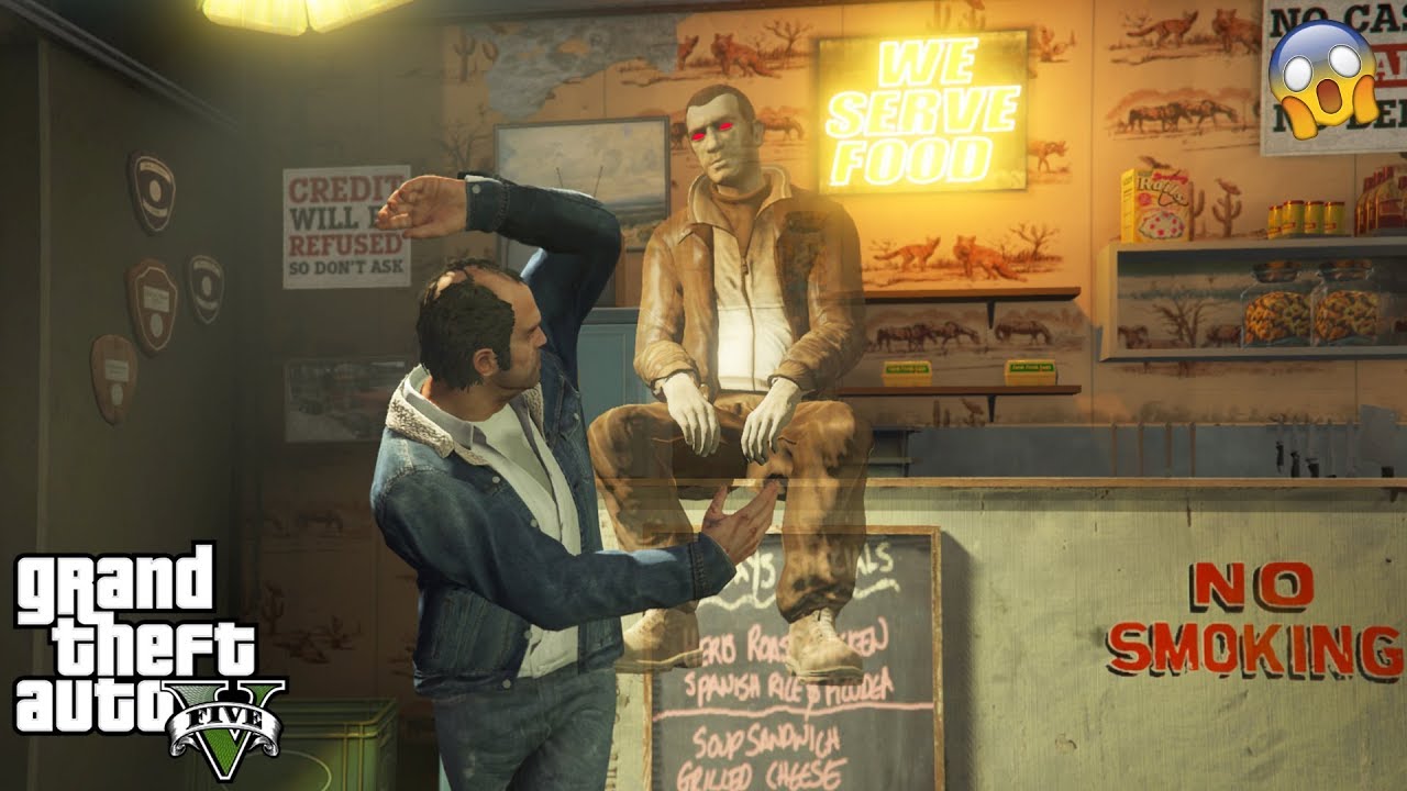 EASTER EGGS y REFERENCIAS a NIKO BELLIC en GTA V 