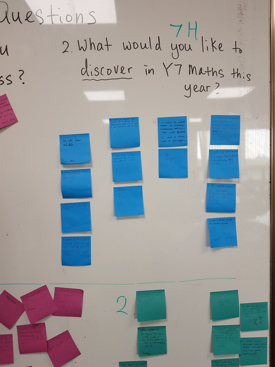 SueHong11's tweet photo. Y7 Maths journaling question: What maths can you discover in the classroom? #iMYC #sfbs #SFS1912 https://t.co/Iy3sKTRJSe