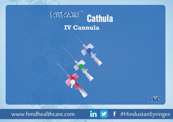 hmdhealthcare's tweet photo. A range of I.V. Cannula each designed to meet specific application of cannulation. 2 way/1 way I.V. Cannula with wings, low pressure injection valve to facilitate extra medication and to prevent its back flow. #Cathula #KithKath #HindustanSyringes https://t.co/eWDMRa43hm