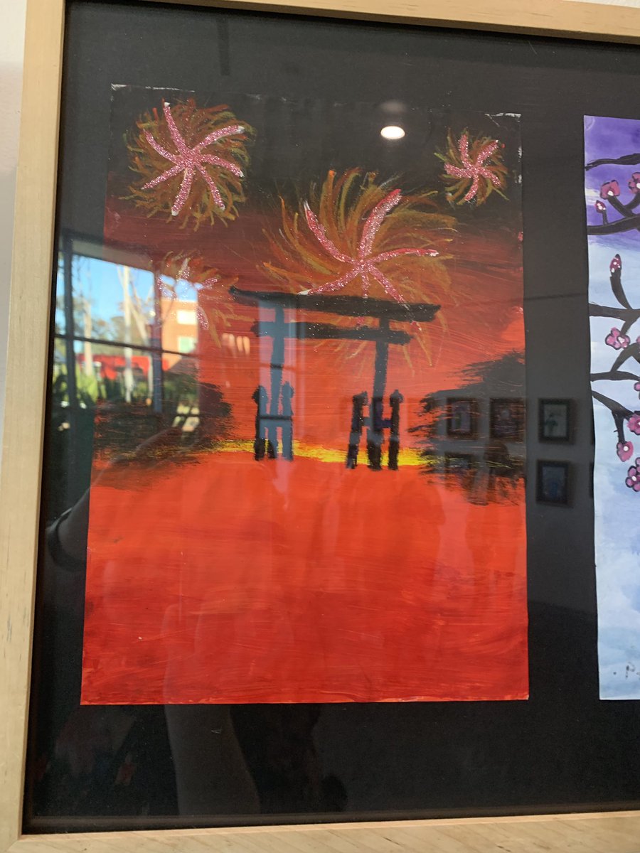 KeiraGarven's tweet photo. 6G’s artworks for the @GreenwayParkPS Margot Hardy exhibition. I am one very proud teacher! GPPS have created amazing artworks for our community &amp; VIP guests; Acting Consul-General of Japan Mr Matsuo,
Councillor Hagarty of @Lpool_Council &amp; Mr Daryl Currie DEL. @cherie_bradwell https://t.co/b1VkbMAMpH