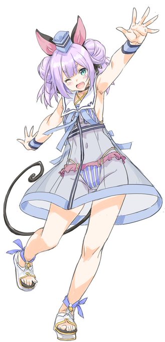 デザイン意匠盛込みすぎだったり色整理したりあーでもないこーでもないと悩んだけどひとまずひと段落
水着の縦ストライプと金の紐は最初から盛込みたかったポイント…ちょっとおなか筋肉質すぎるかなあ…
ちょっと目と頭休ませてあとであらためて見てみよう 