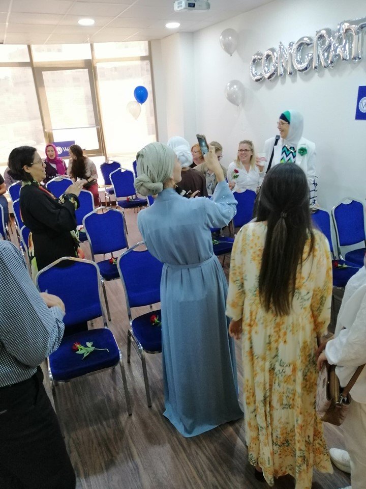 WafidInstitute's tweet photo. After an eventful summer, Wafid shares the graduation ceremony of some of our students.
Wishing them the best of luck and prosperity, and wishing the ongoing students the best of luck.

#eLearning #Student #Amman #Jordan #arabic #trip https://t.co/nWY1FjsD4F
